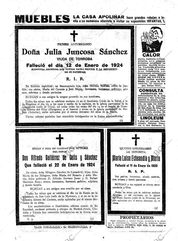 ABC MADRID 10-01-1925 página 26