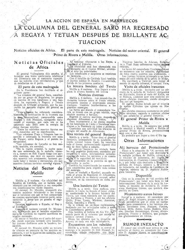 ABC MADRID 10-01-1925 página 7