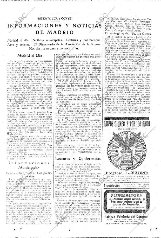 ABC MADRID 11-01-1925 página 21