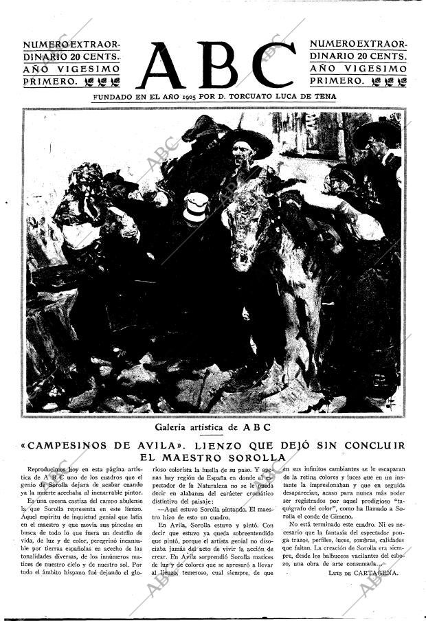 ABC MADRID 11-01-1925 página 3