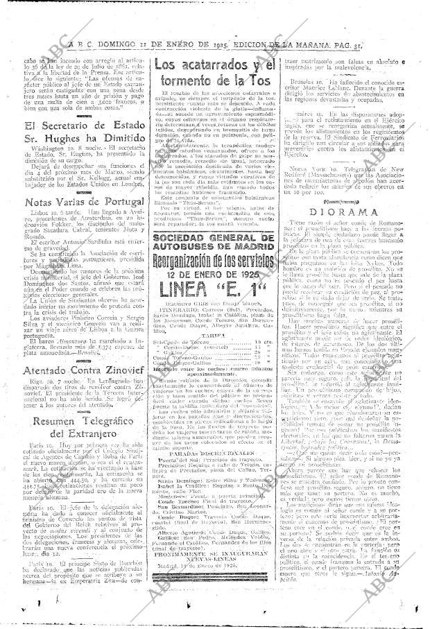 ABC MADRID 11-01-1925 página 31