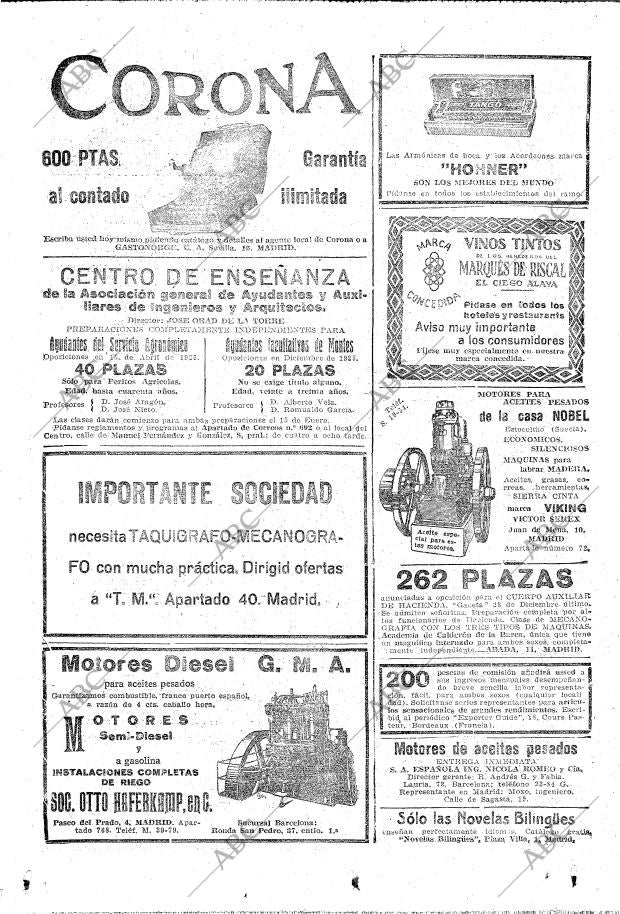 ABC MADRID 11-01-1925 página 44