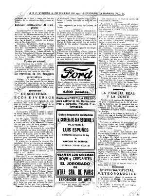 ABC MADRID 16-01-1925 página 14