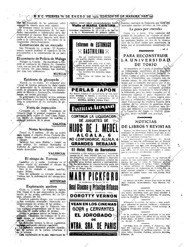 ABC MADRID 16-01-1925 página 20