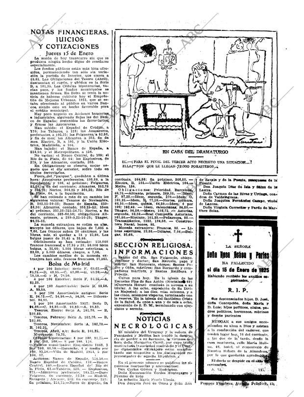 ABC MADRID 16-01-1925 página 27