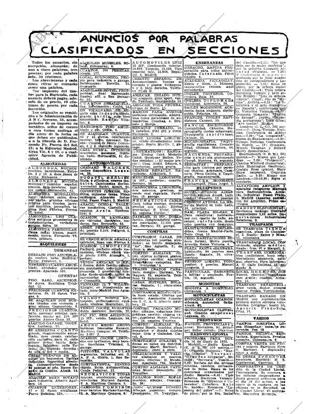 ABC MADRID 16-01-1925 página 30
