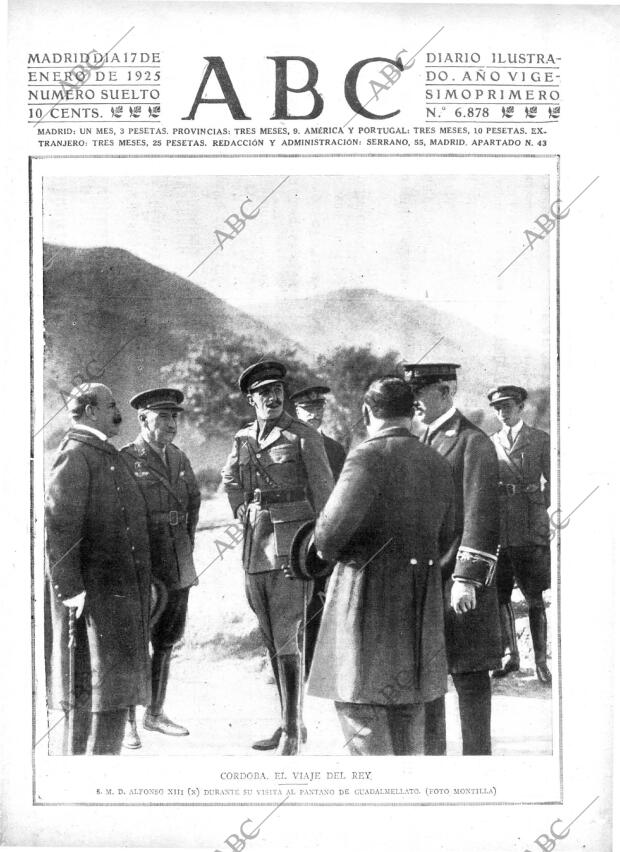 ABC MADRID 17-01-1925 página 1