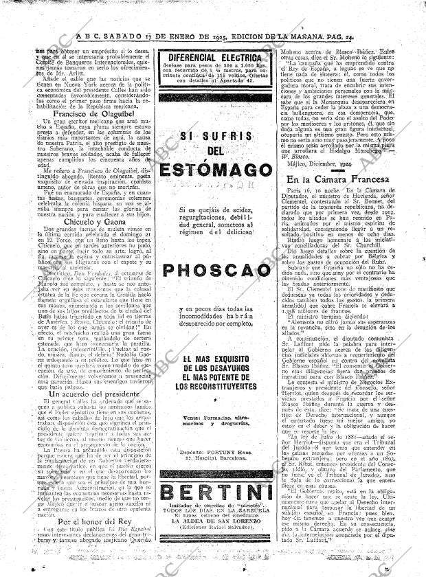 ABC MADRID 17-01-1925 página 24