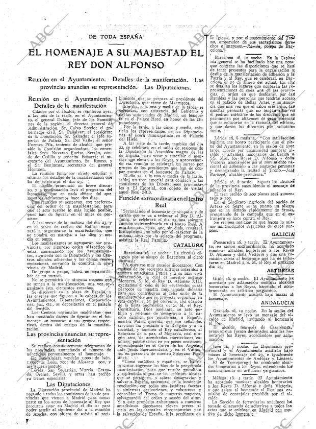 ABC MADRID 17-01-1925 página 9