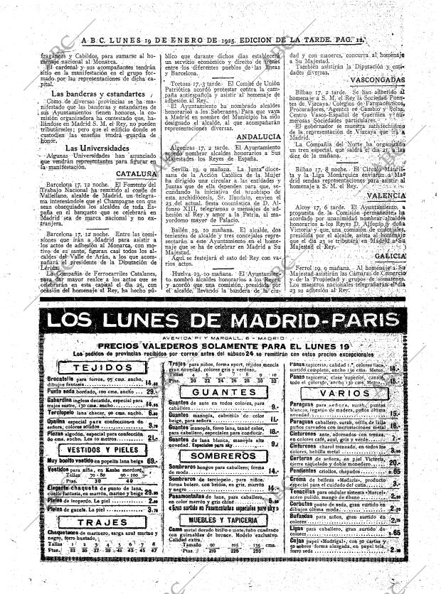 ABC MADRID 19-01-1925 página 12