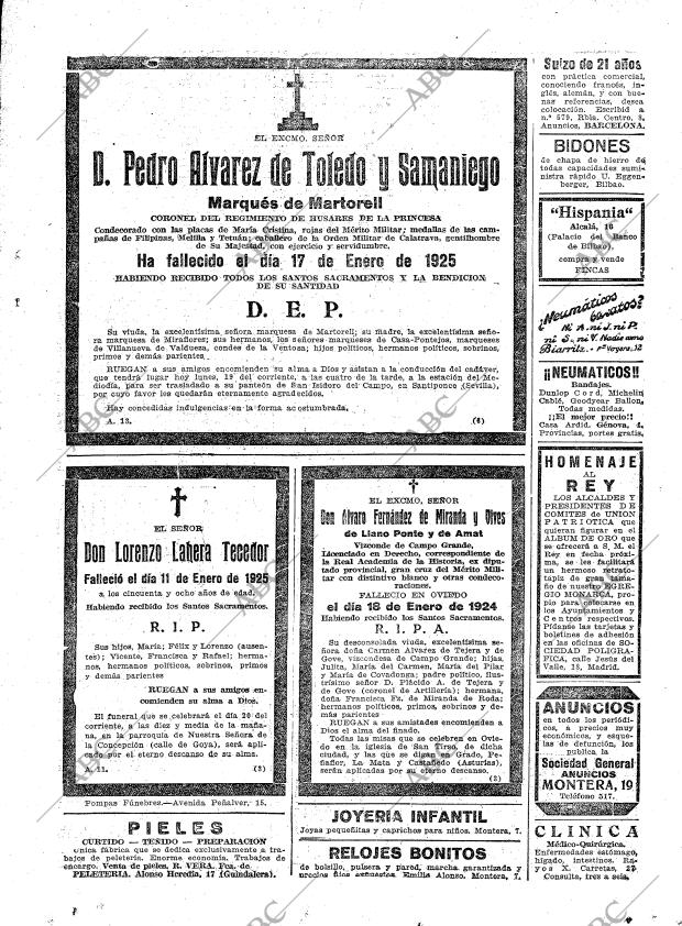 ABC MADRID 19-01-1925 página 29