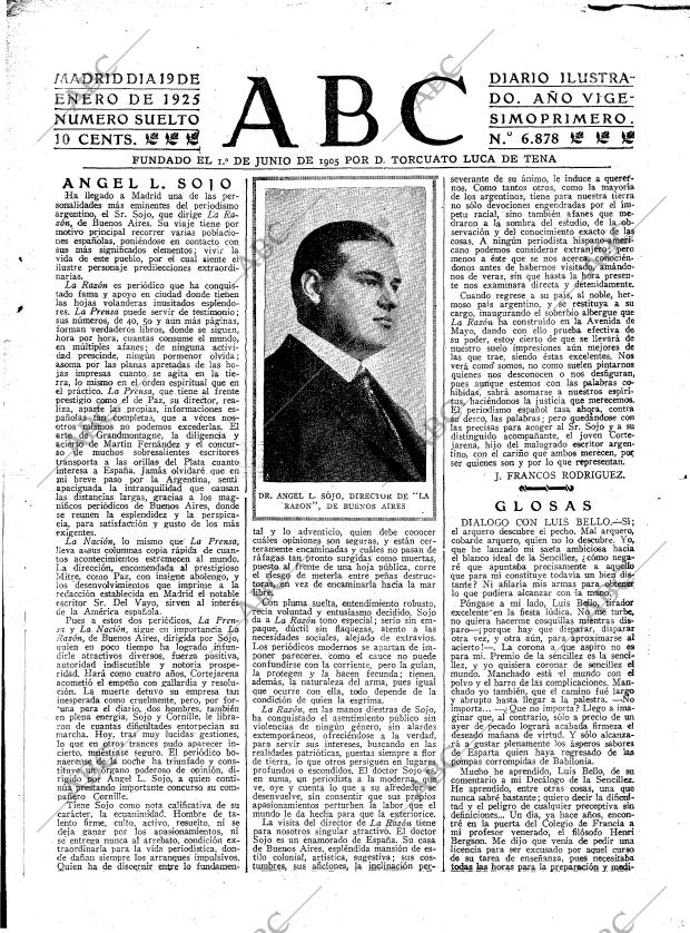 ABC MADRID 19-01-1925 página 3