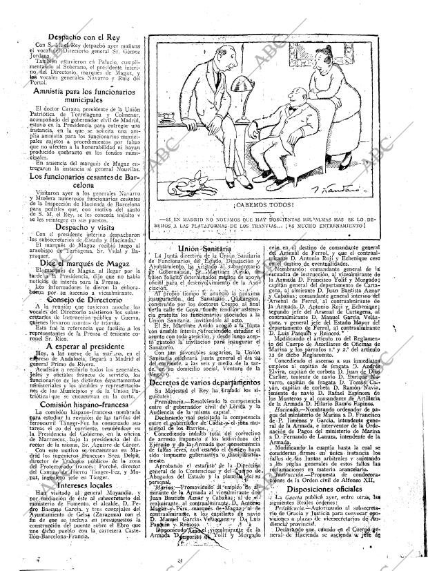 ABC MADRID 22-01-1925 página 19