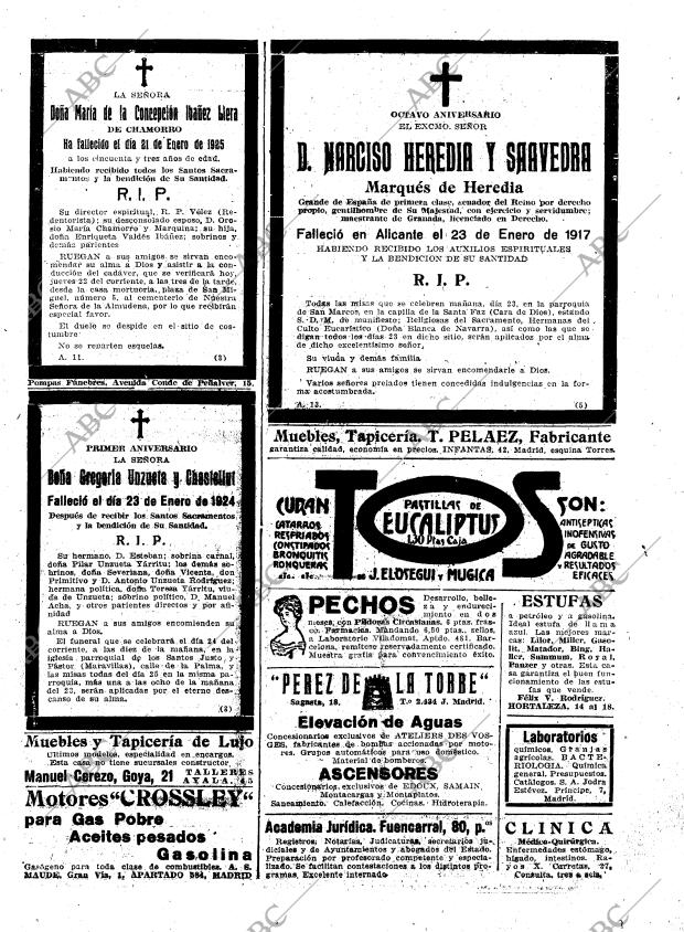 ABC MADRID 22-01-1925 página 33