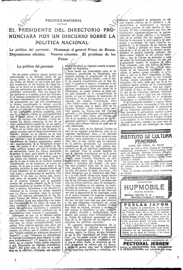 ABC MADRID 24-01-1925 página 21