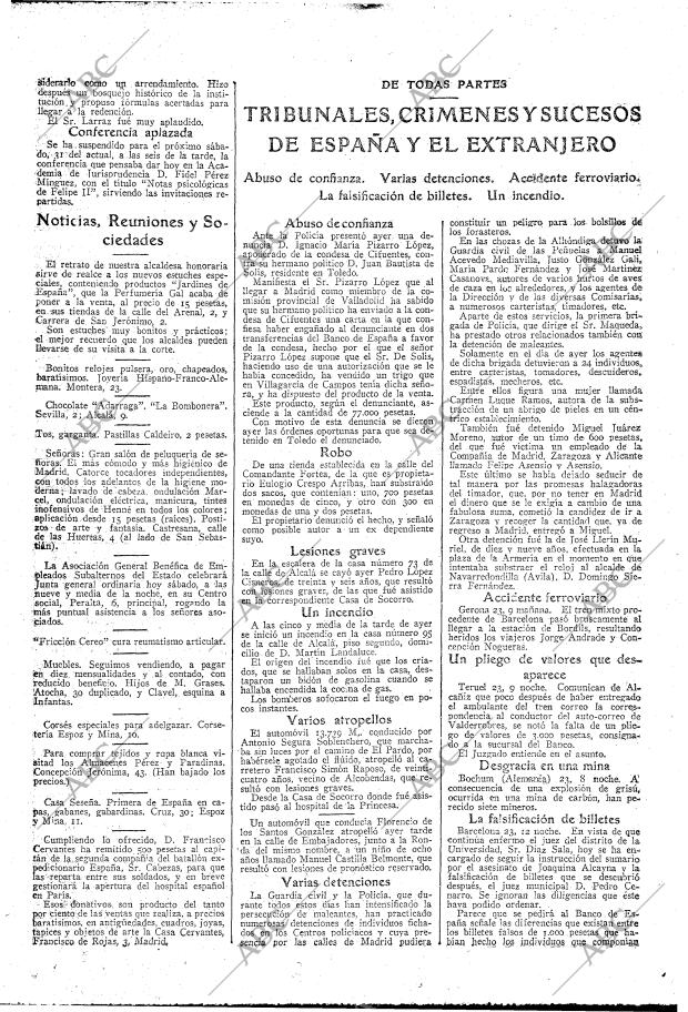 ABC MADRID 24-01-1925 página 25