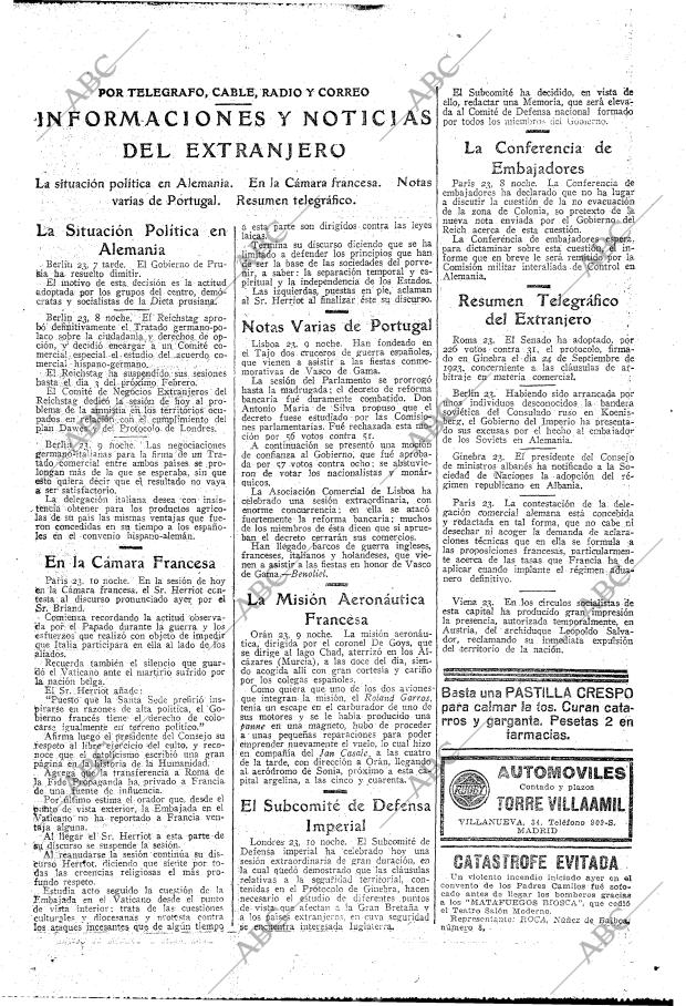 ABC MADRID 24-01-1925 página 29