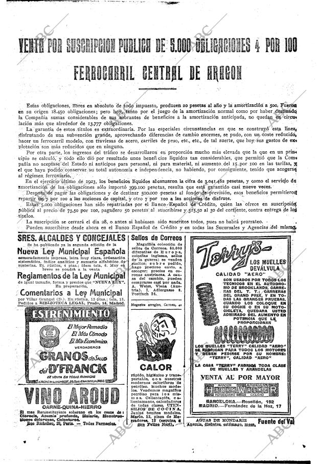 ABC MADRID 24-01-1925 página 37