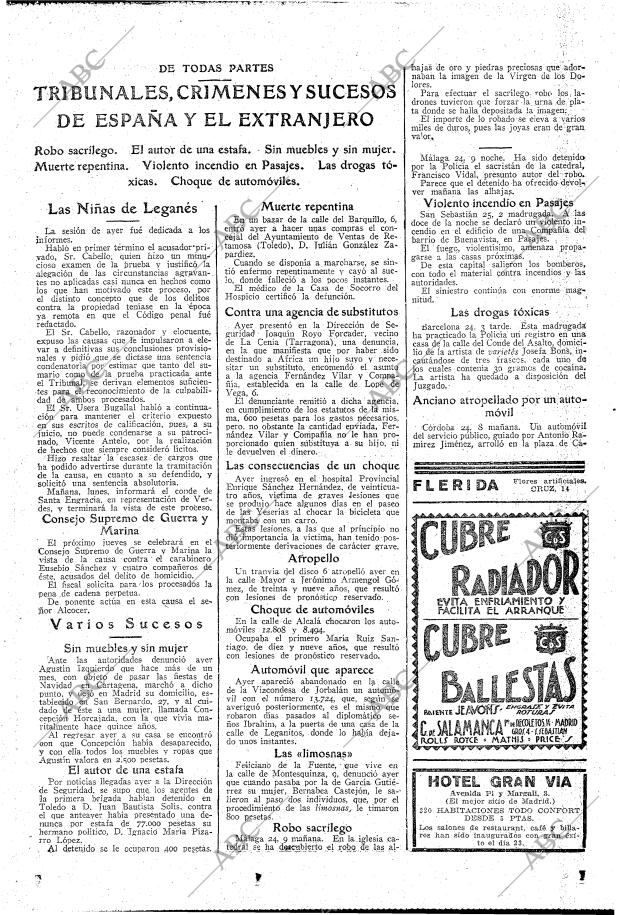 ABC MADRID 25-01-1925 página 31