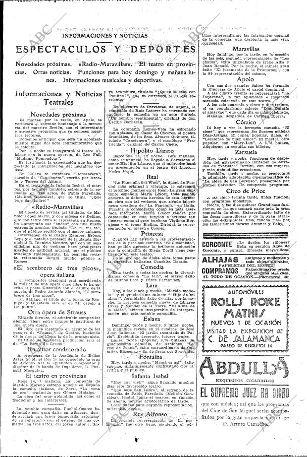 ABC MADRID 25-01-1925 página 37