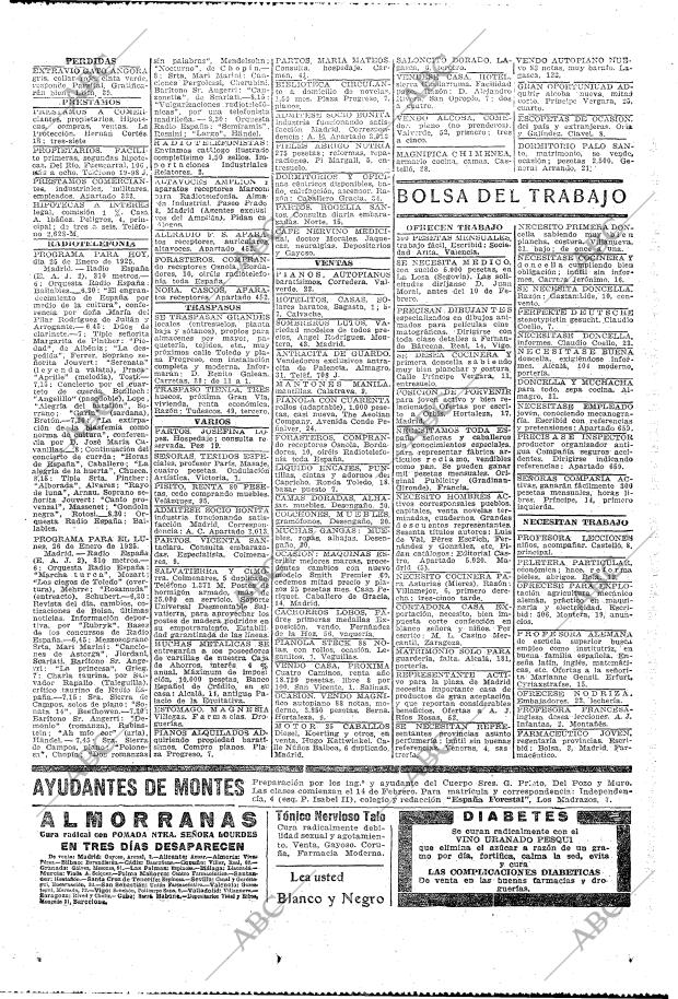 ABC MADRID 25-01-1925 página 41