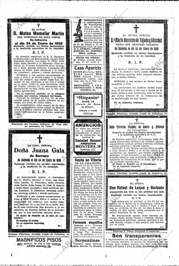 ABC MADRID 25-01-1925 página 44