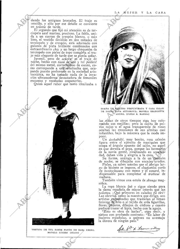 BLANCO Y NEGRO MADRID 25-01-1925 página 109