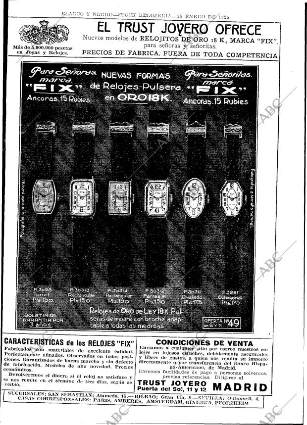 BLANCO Y NEGRO MADRID 25-01-1925 página 119