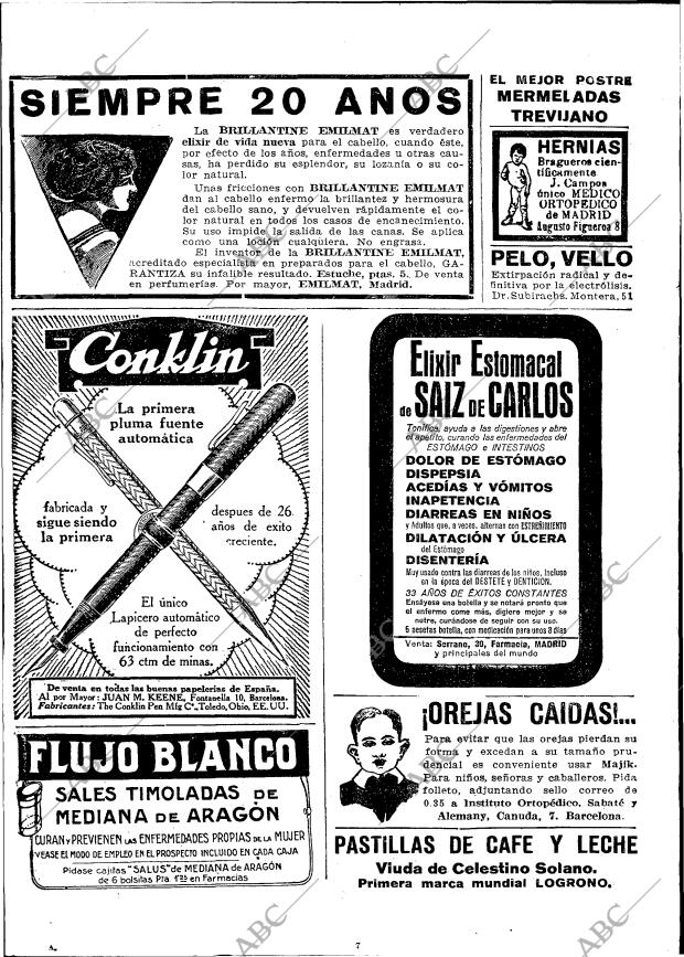 BLANCO Y NEGRO MADRID 25-01-1925 página 6