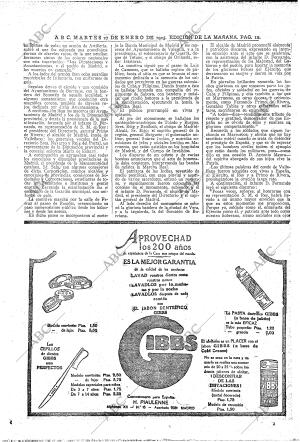 ABC MADRID 27-01-1925 página 10