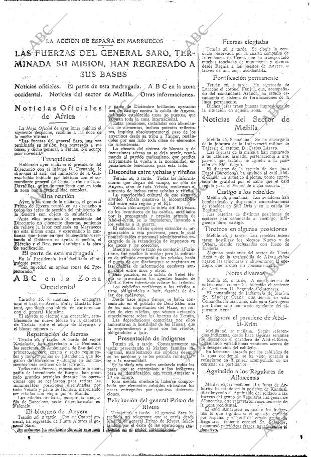 ABC MADRID 27-01-1925 página 13