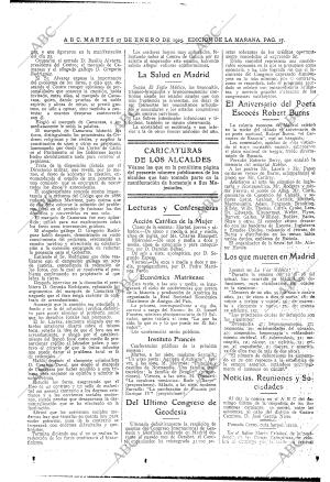 ABC MADRID 27-01-1925 página 17