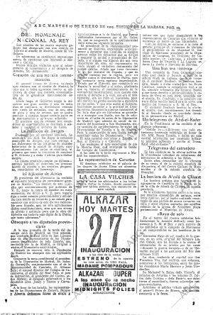 ABC MADRID 27-01-1925 página 20