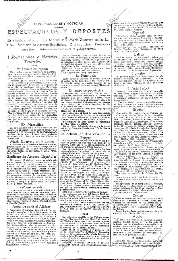 ABC MADRID 27-01-1925 página 27