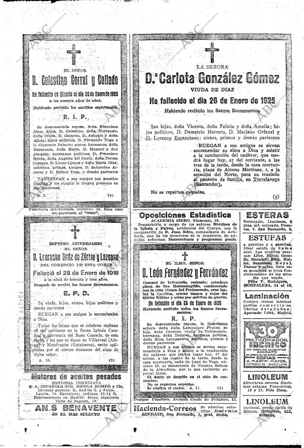 ABC MADRID 27-01-1925 página 37