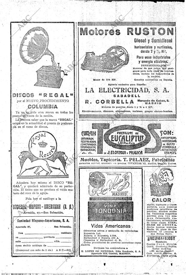 ABC MADRID 27-01-1925 página 38