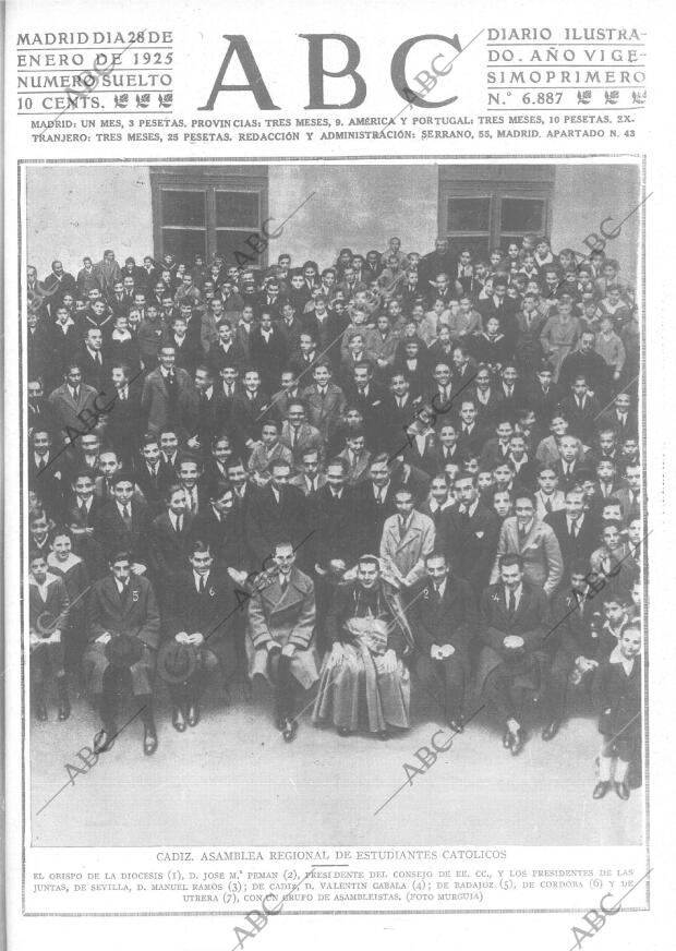 ABC MADRID 28-01-1925 página 1