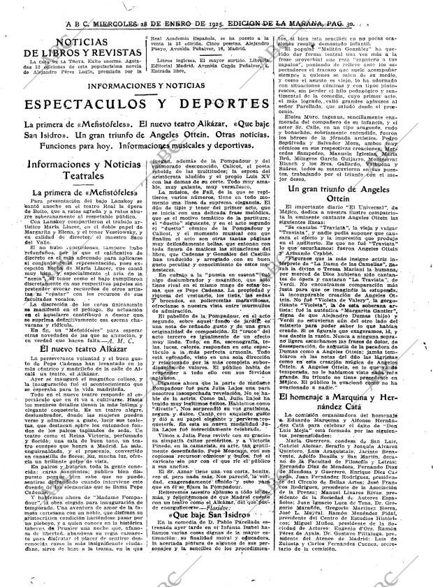 ABC MADRID 28-01-1925 página 30