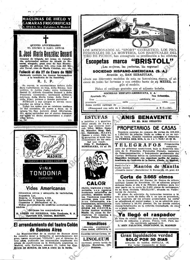 ABC MADRID 28-01-1925 página 36