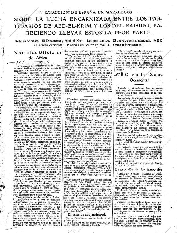 ABC MADRID 28-01-1925 página 9