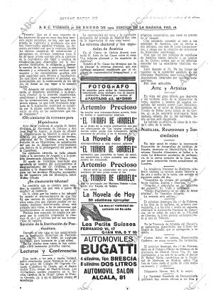 ABC MADRID 30-01-1925 página 16