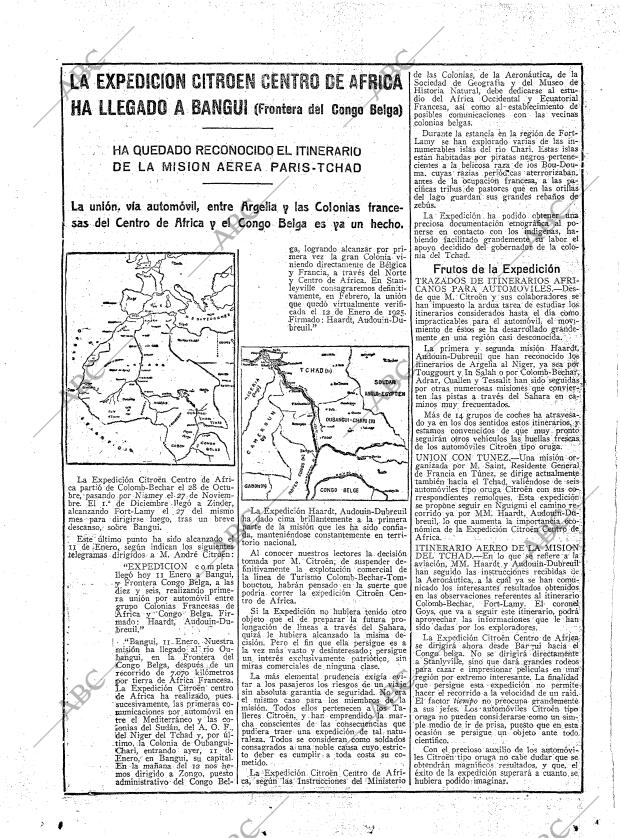 ABC MADRID 30-01-1925 página 22