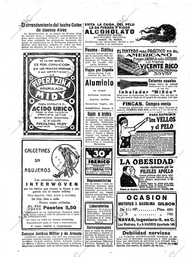 ABC MADRID 30-01-1925 página 36