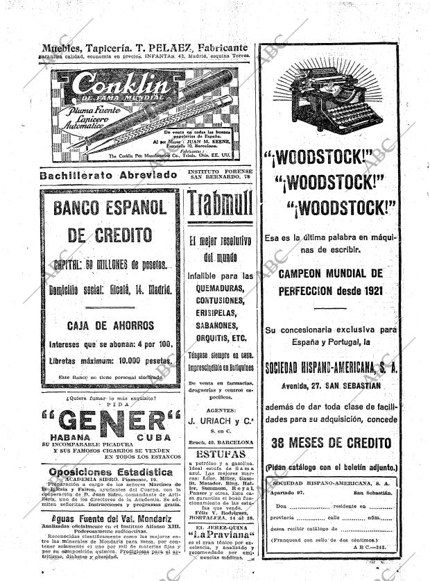 ABC MADRID 30-01-1925 página 38