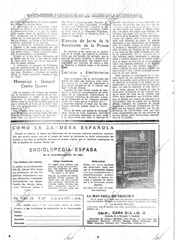 ABC MADRID 01-02-1925 página 24