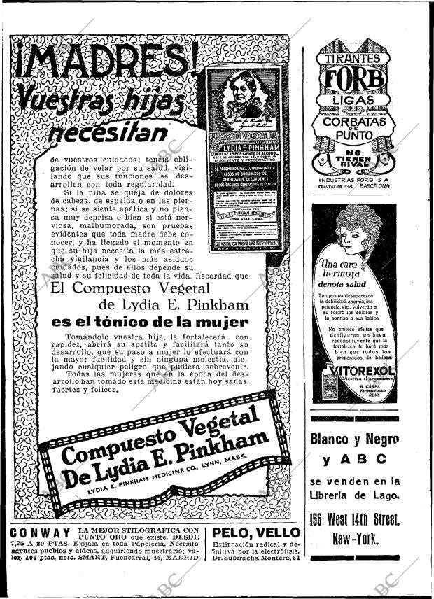 BLANCO Y NEGRO MADRID 01-02-1925 página 10