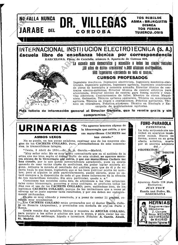 BLANCO Y NEGRO MADRID 01-02-1925 página 13