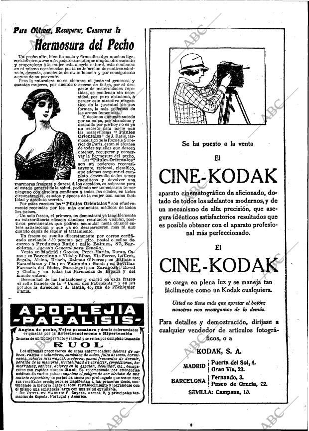 BLANCO Y NEGRO MADRID 01-02-1925 página 16