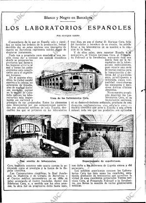 BLANCO Y NEGRO MADRID 01-02-1925 página 4