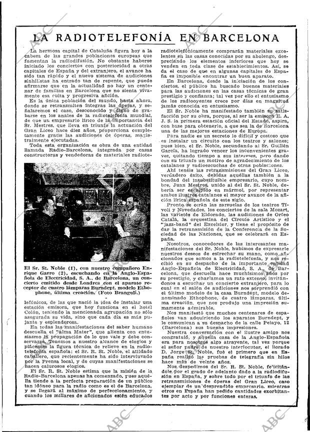 BLANCO Y NEGRO MADRID 01-02-1925 página 5